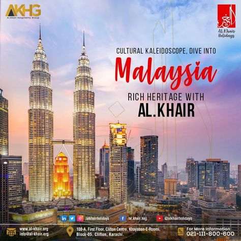 Thinking about a trip to Malaysia? Let’s plan with Al.Khair for a smooth and exciting journey. Book your tour package now! Book Now: ☎ UAN: 021-111-800-600 Call or Whats App: +92 300-0800-715 +92 300-0800-716 +92 300-0800-718 +92 300-0800-601 +92 300-0800-602 +92 300-0800-573 +92 300-0800-574 +92 300-0800-575 +92 300-0800-578 #travel #malaysia #malaysianfood #naturalbeauty #tour #traveling #travelgram #traveltheworld #traveladdict #adventure #adventuretime #VISA #tickets #callnow #alkhair Travel Malaysia, Whats App, Tour Packages, Adventure Time, Diving, Natural Beauty, How To Plan, Travel