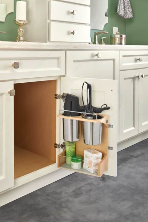 Track Door, Bathroom Organizing, Shelf Vanity, Appliance Storage, Barn Door Track, Under Sink Storage, Rev A Shelf, Ideal Bathrooms, Storage Products