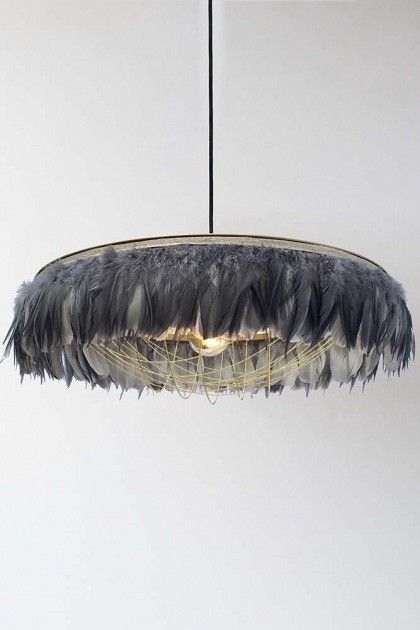 https://www.rockettstgeorge.co.uk/fabulous-feather-chandelier-featuring-chains-gloria-grey.html Feather Light Shade, Feather Chandelier, Bold Centerpieces, Rockett St George, Pink French, Pendant Light Shades, Fashion Forecasting, Elegant Art, Ceiling Rose