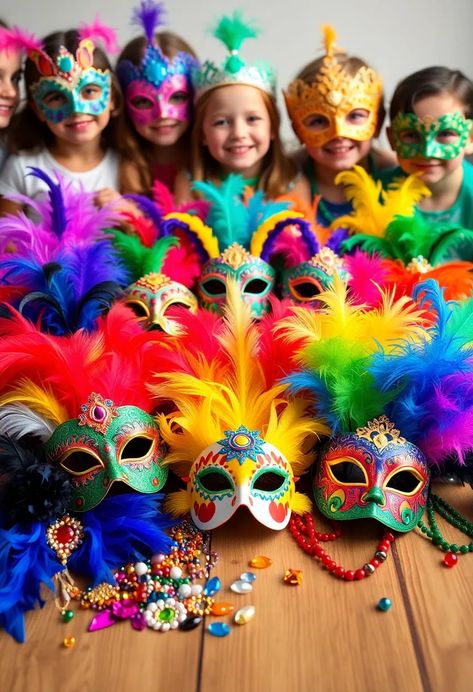 14 Fun Carnival Craft Ideas for Kids That Will Make Your Party Unforgettable! – GRANITA Carnival Craft Ideas, Game Booth, Carnival Crafts, Colorful Decorations, Craft Ideas For Kids, Craft Projects For Kids, School Events, Carnival Party, Creative Kids