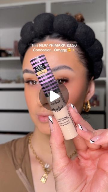 hanstluce on April 9, 2024: "@primark.beauty New £3.50 flawless cover, full coverage liquid concealer.  it a doop???👀👀
shade - cashew #primarkmakeup #affordablemakeup #makeupreview (not an ad, purchased product myself, no obligation to post)". Primark Concealer, Primark Makeup, Primark Beauty, Full Coverage Concealer, Cheap Makeup, Liquid Concealer, Affordable Makeup, Makeup Reviews, Cashew