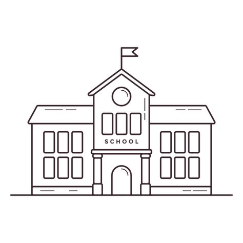 Classical school building stroke icon #AD , #AFF, #SPONSORED, #school, #icon, #stroke, #Classical School Building Design Drawing, Drawing Of School Buildings, How To Draw A School Building, Drawing Of A School Building, School Simple Drawing, School Drawing Building Easy, Building Drawings Easy, Drawing School Ideas, Cute School Drawings