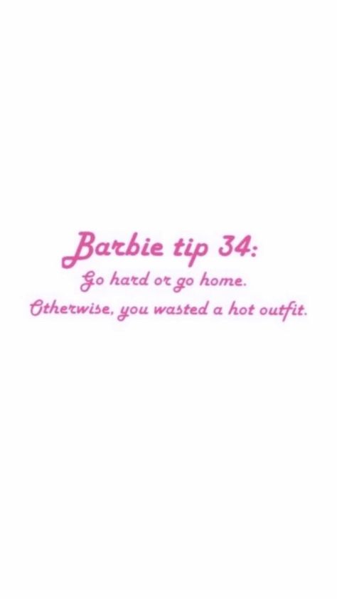 #barbie #pink #quote #quotes #barbiepink #coquette Funny Barbie Quotes, Barbie Quotes Sassy, Barbie Tips, Obsession Quotes, Hood Quotes, Barbie Quotes, Horse Barn Designs, Barbie Core, Barbie Life