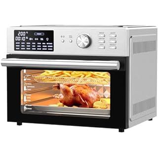 Air Fryer Toaster Oven, Countertop Convection Oven, Large Air Fryer, Rotisserie Oven, Rv Trips, Stainless Steel Toaster, Pizza Maker, Smart Oven, Double Glass Doors