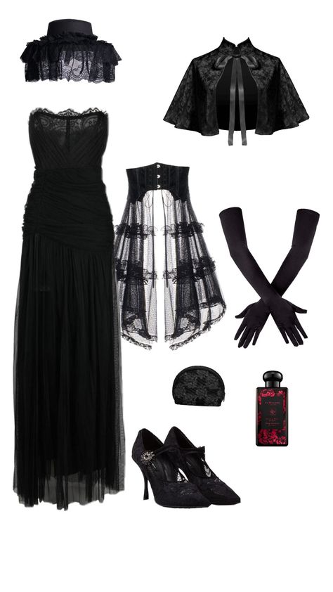 #gothic #goth #gothicoutfit #gothicfashion #blackdresses #gothicaesthetic Gothic Fits, Medieval Goth, Gothic Aesthetic, Fits Clothes, Gothic Outfits, Goth Outfits, Gothic Fashion, Wardrobe, Birthday