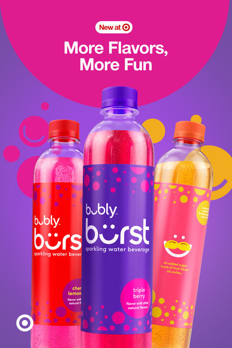 Introducing bubly burst, new from the makers of bubly. No added sugar. Burst of fruit flavor. All smiles. Shop now at Target. All Smiles, Fruit Flavored, Shop Target, Book Worth Reading, Worth Reading, Grilling, Target, Shop Now, Drive