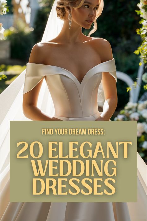 Elegant Bridal Dress Designs to Transform Your Wedding Minimalist Wedding Ball Gown, Wedding Dresses For Short Petite Women, Exquisite Wedding Gowns, Timeless Bridal Dress, High End Wedding Dresses, Transform Wedding Dress, Wedding Dress 2025 Bride, Wedding Dresses For Big Arms, 2025 Wedding Dresses Trends