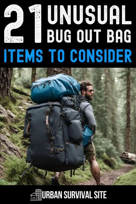 Whether you are packing a bug out bag for the first time or rethinking its contents, here are 17 options you may not have considered. Go Bag List, Bug Out Bag List, Emergency Preparedness Binder, Best Bug Out Bag, Kids Survival Skills, Survival Preparedness, Survival Skills Emergency Preparedness, Get Home Bag, Emergency Essentials