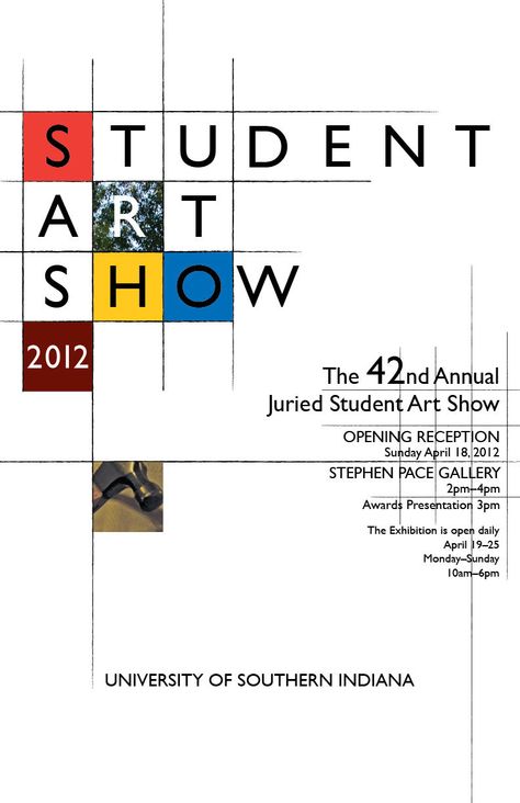 Art show poster on Behance Art Show Poster, Student Art Show, Event Poster Design Inspiration, Book Design Inspiration, Graduation Poster, Poster Design Layout, Desain Buklet, Art Exhibition Posters, Museum Poster