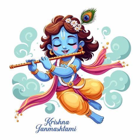 Janmashtami Illustration, Krishna Balram Cartoon, Janmashtami Png Hd, Lord Krishna Animated Images, Krishna With Flute Images, Krishna Janmashtami Png, Krishna Janmashtami, Wedding People, Heart Tree