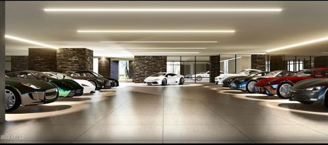 Drewett Works, Luxurious Garage, Garage Design Interior, Luxury Car Garage, Prairie Style Houses, Luxury Garage, Dream Life House, Modern Garage, Garage Interior