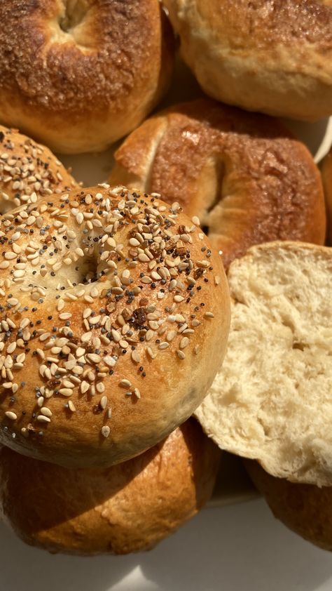 Homemade Bagels, Healthy Groceries, Food Babe, Food Is Fuel, Food Obsession, Healthy Breakfast Recipes, Cafe Food, Pretty Food, Food Cravings