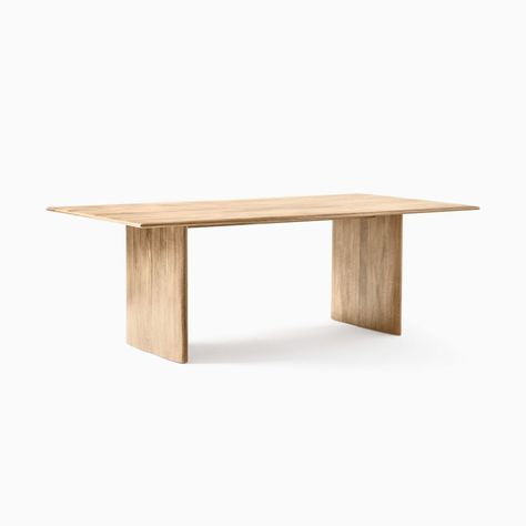 Anton Solid Wood Dining Table | West Elm Anton Dining Table, Birch Dining Table, West Elm Dining Table, Traditional Dining, Expandable Dining Table, Metal Dining Table, Serving Table, Marble Dining, Dining Table Legs