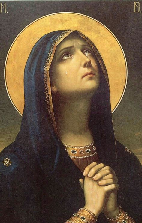 Roman Catholic Art, Madonna Art, Virgin Mary Art, Mother Mary Images, Orthodox Christian Icons, Rennaissance Art, Jesus And Mary Pictures, Our Lady Of Sorrows, Blessed Mother Mary