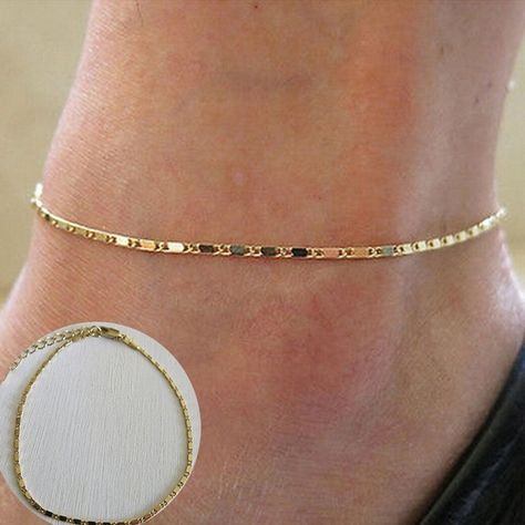 Leg Bracelet, Anklets Jewelry, Beach Foot Jewelry, Barefoot Sandal, Charm Anklet, Leg Chain, Summer Anklets, Anklets Boho, Women Anklets