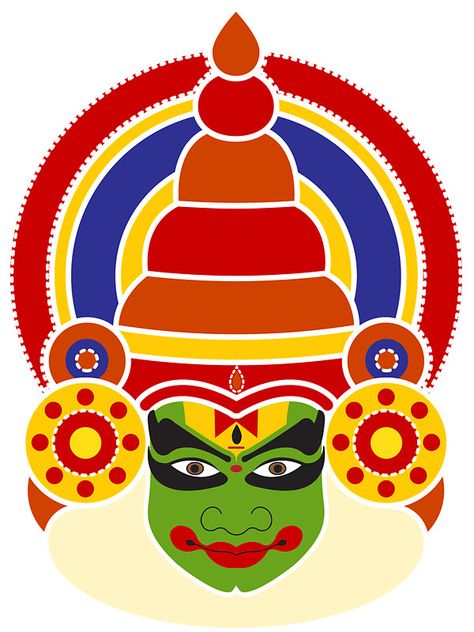 Kathakali Face Sketch, കഥകളി Face, Onam Drawing Competition, Kathakali Face Drawing Easy, Kadhakali Paintings Simple, Kathakali Drawing Easy, Kathakali Face Drawing Outline, Kathakali Face Drawing, Kathakali Drawing