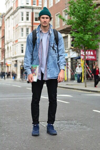 ... Hipster Guy, Mens Fashion Tall, Cute Tomboy Outfits, Hipster Outfits Men, Mens Outdoor Fashion, Business Casual Jeans, Street Style London, London Men, Nerdy Outfits