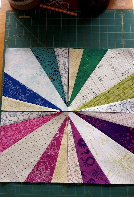 Campbell Soup Diary: Hail To The Queen... Bee! Foundation Paper Piecing Tutorial, Free Paper Piecing Patterns, Paper Piecing Tutorial, Crazy Quilts Patterns, Paper Pieced Quilt Patterns, Foundation Paper Piecing Patterns, Crazy Quilt Blocks, Scrappy Quilt Patterns, Quilt Block Patterns Free