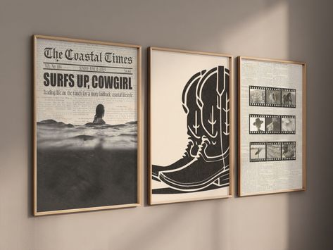 Coastal Cowgirl Set of 3 Prints  Black and White Newspaper Print Western Wall Art Newspaper Poster Aesthetic Trendy Printable Wall Art | acrylic painting food
, kitchen artwork painting
, kitchen artwork painting
, acrylic painting kitchen art
, oil painting food
, kitchen paintings art wall decor
, kitchen paintings art wall decor bohemian
, fruit wall art
, fruit art print
, fruit painting prints
, abstract fruit painting
, fruit canvas painting Black And White Newspaper, White Newspaper, Cowgirl Bedroom, Coastal Cowgirl Aesthetic, Cowgirl Room, Newspaper Poster, Western Rooms, Art Newspaper, Prints Black And White