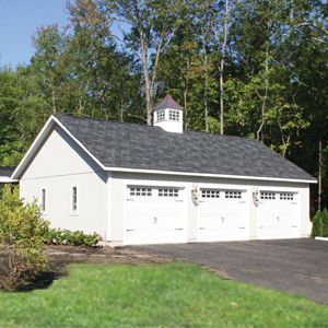 Multi Car Garages | Large 3 Car Garages | Detached Garage For Sale Large Detached Garage Ideas, Detached Shop Ideas, Detached Garage Cost, Diy Garage Plans, Detached Garage Designs, Farmhouse Garage, Garage Plans With Loft, Garage Plans Detached, Garage Exterior