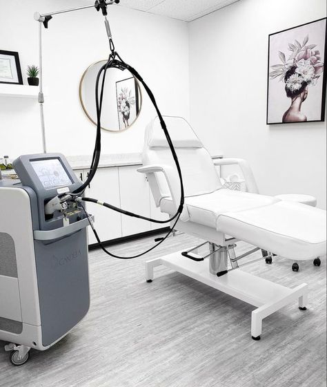 Laser Hair Removal Photoshoot, Plasma Facial, Interior Design Competition, Salon Design Ideas, Aesthetic Center, Laser Clinic, Skin And Hair Clinic, Laser Removal, Skin Aesthetics