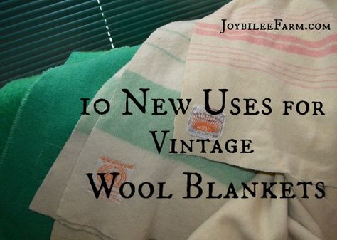 Wool blankets are durable and insulating and could even save your life. Be sure you have several in your treasures to keep you warm and dry in all weather. Wool Blankets Diy, Wool Blanket Upcycle, Recycled Blankets, Wool Blanket Coat, Farm Diy, Vintage Wool Blanket, Blanket Craft, Pendleton Blanket, Woollen Blankets