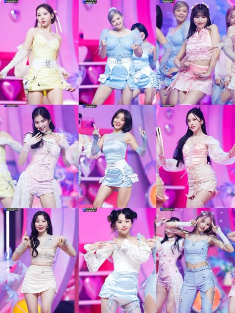 Twice Celebrate Outfits, Twice Concert Outfits Ideas, Twice Pink Outfit, Twice Talk That Talk Outfit, Twice The Feels Outfits, Twice Concert Outfit Ideas 2023, Twice Outfits Concert Ideas, K Pop Fashion Inspired Outfits, Twice Outfit Ideas