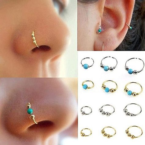 Faux Nose Ring, Earring Piercing, Nose Earrings, Fake Nose Rings, Ring Man, Fake Nose, Nose Jewelry, Nose Ring Stud, Garnet Earrings