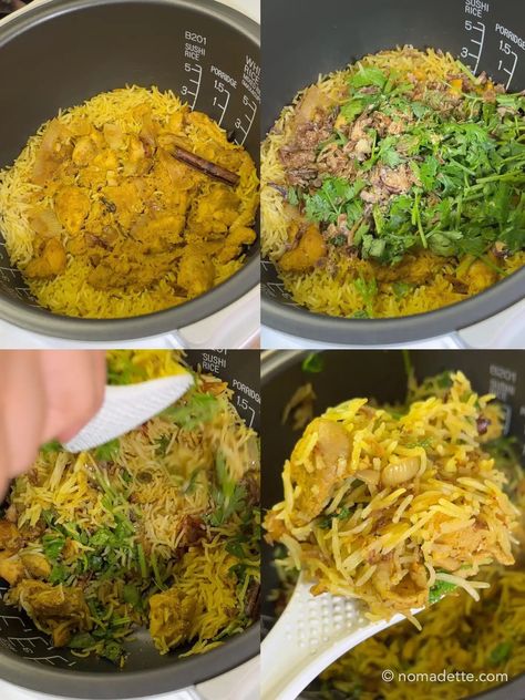 Rice Cooker Recipes Indian, Rice Cooker Biryani, Rice Cooker Dinner Recipes, Rice Cooker Ramen, Korean Rice Cooker Recipes, Rice Cooker Chicken And Rice, Zojirushi Rice Cooker Recipes, Simple Rice Dishes, Aroma Rice Cooker Recipes