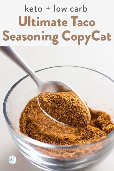 Paleo Taco Seasoning, Easy Taco Seasoning Recipe, Taco Seasoning Easy, Low Carb Taco Seasoning, Healthy Pork Chop Recipes, Keto Taco Seasoning, Mild Taco Seasoning, Make Taco Seasoning, Homemade Taco Seasoning Mix