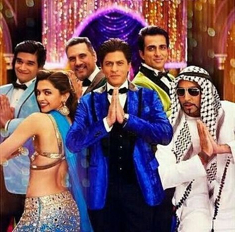 Happy New Year (2014) Happy New Year Bollywood, Happy New Year Movie, Srk Kajol, New Year Movie, Shah Rukh Khan Movies, Bollywood Aesthetic, Desi Vibes, Happy New Year 2014, Bollywood Quotes