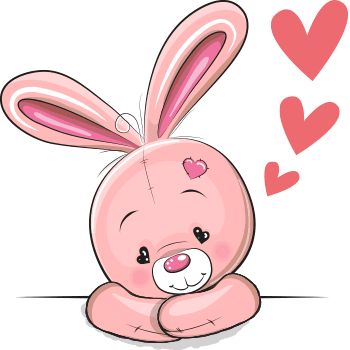 This sweet bunny has love on its mind. Easter Wood Crafts, Belly Painting, Tatty Teddy, Cute Images, Whimsical Art, Cute Bunny, Cartoon Animals, Easter Crafts, Cartoon Drawings