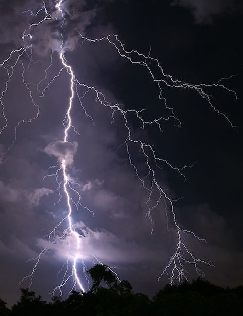 Storm With Lightning, Types Of Lightning, Storm Pictures Thunderstorms, Pretty Thunderstorms, Lightning Magic Aesthetic, Lightning Real, Lightning Bolt Aesthetic, Lightning Reference, Lightning Fashion