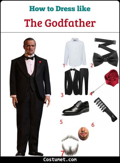 Vito Corleone's The Godfather Costume for Cosplay & Halloween 2022 Godfather Halloween Costume, The Godfather Halloween Costume, The Godfather Outfits, The Godfather Costume, Mafia Boss Halloween Costume, Italian Mafia Outfit, The Godfather Party, Godfather Outfit, Godfather Costume