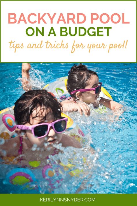 Backyard Pool Tips - Keri Lynn Snyder Water Play Activities, Toddler Schedule, Sun Safety, Summer Schedule, Summer Preschool, Healthy Activities, Fun Summer Activities, Indoor Activities For Kids, Kids Games