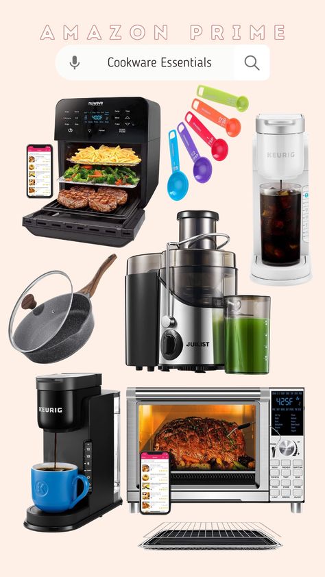 Looking for the best cookware essentials for your kitchen? Look no further! Hashtags: #cookwareessentials #kitchenessentials #homecooking #cooking #healthyrecipes #amazonfinds #affiliatelink Amazon Affiliate Disclaimer: This is an affiliate link, which means that if you click on it and make a purchase, I may receive a small commission. However, this does not affect the price you pay for the product. Amazon Storage, Cookware Essentials, Best Cookware, Kitchen Essentials, Home Cooking, Amazon Affiliate, Storage Solutions, Cookware, Home Appliances