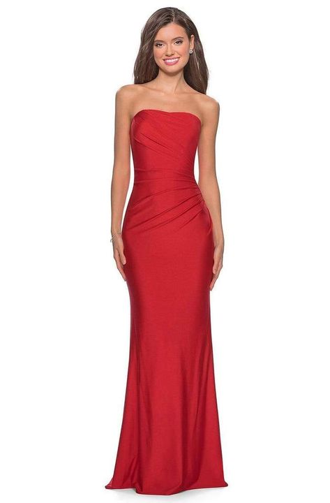 Jersey Prom Dress, Straight Across Neckline, Prom 2020, Sheath Skirt, Prom Dress Stores, Prom Dress Styles, Prom Style, Designer Prom Dresses, Prom Designs