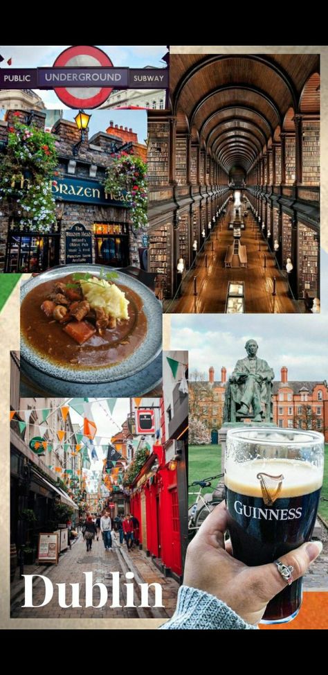 Ireland Travel Aesthetic, Ireland Moodboard, Ireland Lifestyle, Dublin Ireland Aesthetic, Dublin Aesthetic, Dublin Christmas, Dublin Ireland Photography, Moodboard Travel, Ireland Pubs