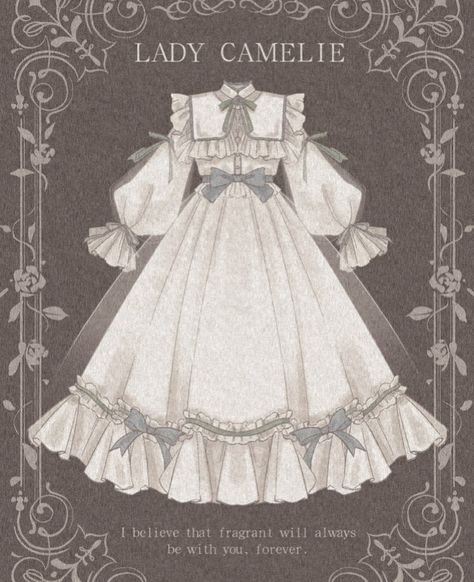 How To Draw Victorian Dresses, Vintage Dress Design Sketches, Old Dress Drawing Sketches, Old Dresses Drawing, Old Dress Drawing, Cute Dress Drawing, Vintage Fashion Sketches, Gaun Abad Pertengahan, Dresses Art