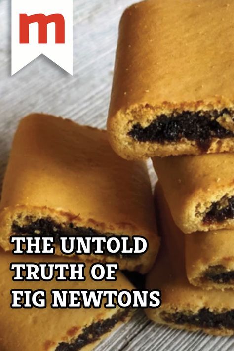 The Fig Newton is a somewhat mysterious cookie. What is a Newton anyway? Fig Newton Recipe With Fresh Figs, Fig Newton Cookies, Fig Newtons Homemade, Fig Newton Recipe, Homemade Fig Newtons, Fig Rolls, Fig Paste, Tollhouse Cookies, Toll House Chocolate Chip