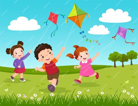 Flying Kites, Kites For Kids, Colored Chalk, Blank Sign, Girl Artist, Kite Flying, Paper Boat, Greeting Card Template, Kites