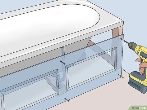 How to Fit a Bath Panel: A Step-by-Step Guide Diy Tub Skirt, Tub Skirt, Bathtub Plumbing, Large Bathtub, Diy Bathtub, Straight Baths, Corner Bath, Access Panel, Bath Panel