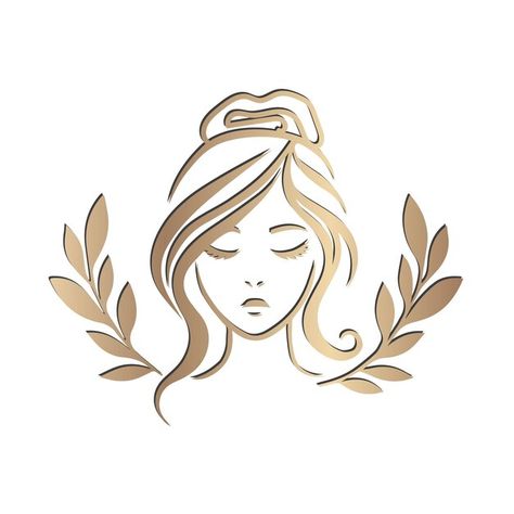 Beauty Artist Logo, Makeup Logo Design Graphics, Face Logo Design Women, Beauty Vector Logo, Beauty Logo Makeup, Makeup Artist Logo Design, Billionaire Life, S Letter Images, Salon Logo Design