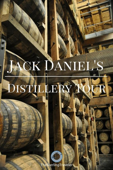 Tour of Jack Daniel's whiskey distillery - located in a dry county in Tennessee (USA) Chattanooga Whiskey Distillery, Jack Daniels Distillery Tour, Crown Royal Drinks, Whiskey Girl, Jack Daniels Distillery, Whiskey Distillery, Whiskey Brands, Bourbon Drinks, Tennessee Travel