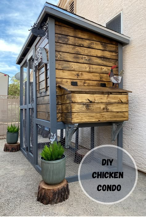 Wooden Chicken Coop Ideas, Chicken Coops For 10 Chickens, Lean Too Chicken Coop, Diy Chicken Coop Walk In, Chicken Coop For 6 Hens Diy, Small Modern Chicken Coop, Garden Chicken Coop Layout, Residential Chicken Coop, Hen House Ideas Diy