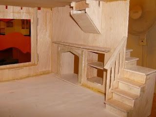 Harrison Dollhouse, Glencroft Dollhouse, Dollhouse Stairs, Greenleaf Dollhouse, Tudor Dollhouse, House Diorama, English Tutor, Barbie House Furniture, Dollhouse Interiors