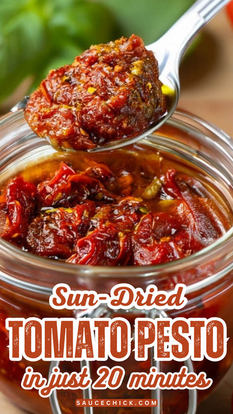 SUN-DRIED TOMATO PESTO RECIPE Sun Dried Tomato Polenta Recipes, What To Do With Sun Dried Tomatoes, Sun Drying Tomatoes, How To Sundry Tomatoes, How To Make Sundried Tomatoes, Sundry Tomatoes Recipes, Sun Sugar Tomatoes Recipes, Sun Dry Tomatoes Recipes, Tomato Powder Recipes