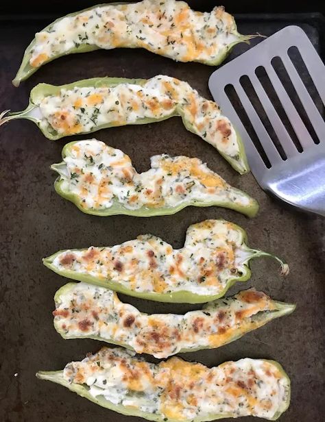 Cheese stuffed banana peppers Cream Cheese Stuffed Banana Peppers, Cheese Stuffed Banana Peppers, Cheese Images, Cheese Image, Recipes With Banana Peppers, Hot Banana Peppers, Grilled Bananas, Banana Peppers, Side Dishes Recipes