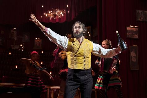 2017 Tony Awards: ‘Great Comet’ Leads With 12 Nominations - The New York Times Pierre Bezukhov, Annaleigh Ashford, Josh Groban Broadway, Great Comet Of 1812, The Great Comet, Leo Tolstoy, Sweeney Todd, Alexander Hamilton, Lea Michele