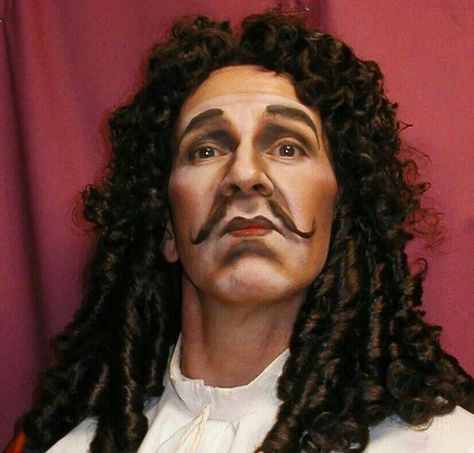 Great male character makeup | crazy makeup | Pinterest | Captain ... Male Theatre Makeup, Captain Hook Makeup, Character Makeup Ideas, Pan Makeup, Peter Pan Musical, Peter Pan Play, Fake Moustache, Hook Costume, Peter Pan Jr